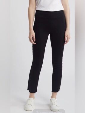Frank & Eileen Derry Illusion Pull-On Pants Black